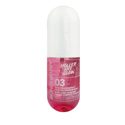 Holler and Glow Women's Body Spray - Bondi Blush Pink Dragonfruit - 100ml