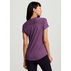 RBX Active Women's V-Neck Athletic Tee Quick Drying Buttery Soft Short Sleeve Running T-Shirt - 2 of 4