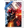 Trends International Sonic The Hedgehog 3 - Shadow Motorcycle One Sheet Framed Wall Poster Prints - 3 of 4