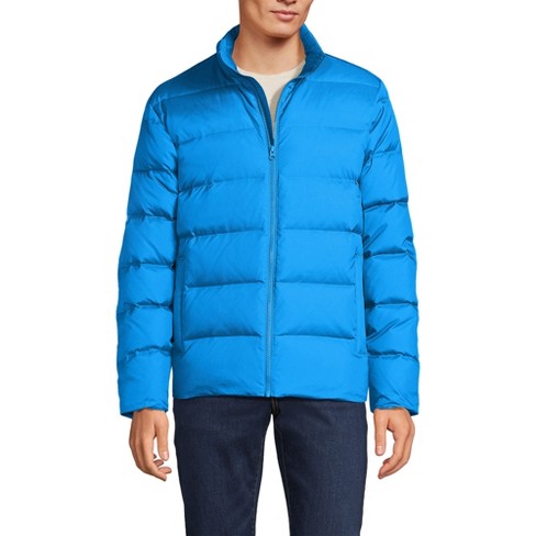 Lands End Men s Max 600 Down Puffer Jacket X Large Vista Blue Target