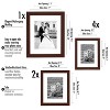 Americanflat Picture Frame Set of 7 Pieces with shatter-resistant glass - Available in a variety of sizes and styles - 2 of 4