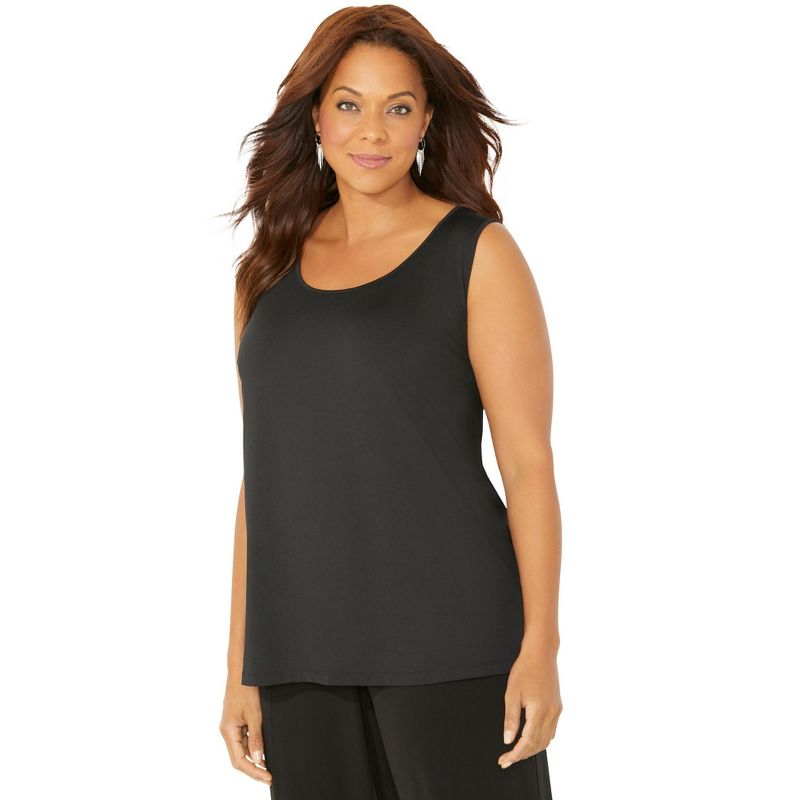 Catherines Women's Plus Size The Timeless Tank, 1 of 3
