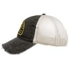 Batman Pill Arc Vintage Cotton Twill Trucker Cap Black OS - 4 of 4