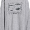 Men's - Avatar: The Last Airbender - Aang Happy Flying Long Sleeve Graphic T-Shirt - 2 of 4
