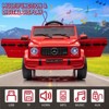 12V Electric Car for Kids, Licensed Mercedes-Benz G63 Ride on Toy with Remote Control, Electric Vehicle with LED Light MP3 USB Bluetooth - 3 of 4