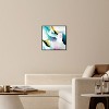 Art Remedy Still Violas Blue Abstract Wall Art Framed - 2 of 4