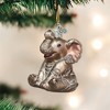 Old World Christmas Glass Blown Ornament for Christmas Tree, Little Elephant - 2 of 3