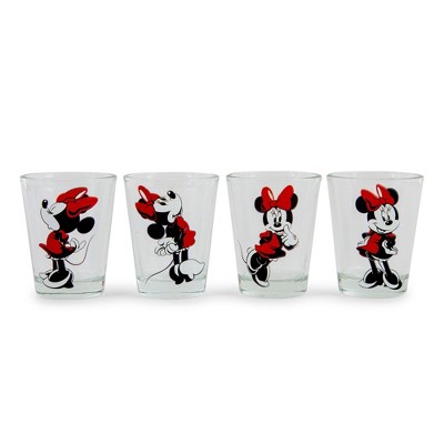 Mickey Mouse 4 Pack Shot Glasses