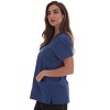 Just Love Solid Scrub Top for Women with Pockets and V-Neck - Comfortable and Professional Medical Uniform - 2 of 3