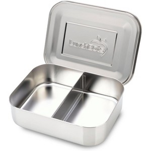 LunchBots Medium Duo Stainless Steel Bento Box - 1 of 4