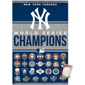 Trends International MLB New York Yankees - Champions 23 Unframed Wall Poster Prints - 1 of 4