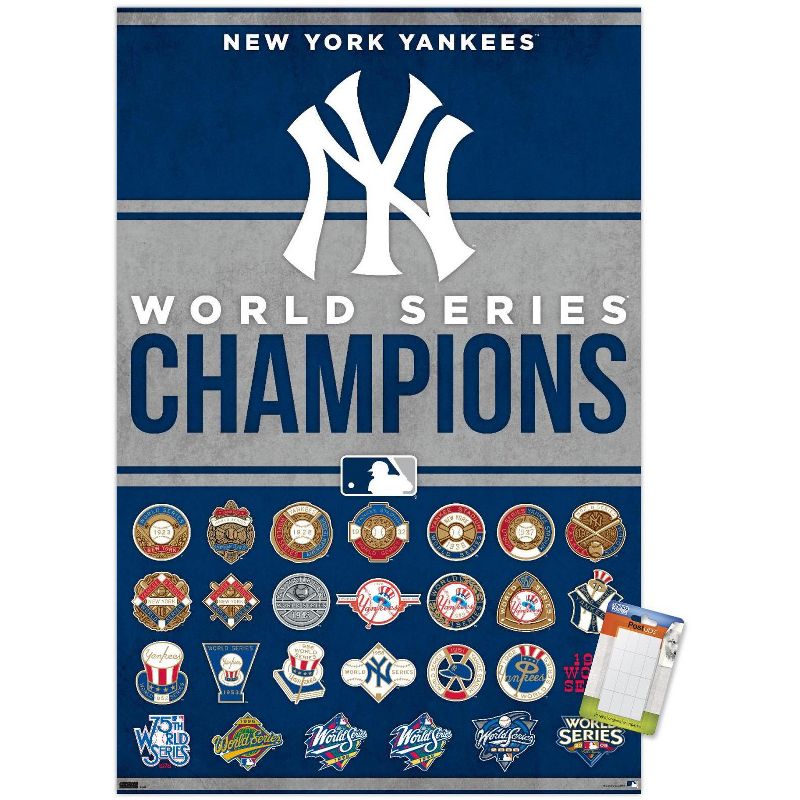 Trends International MLB New York Yankees - Champions 23 Unframed Wall Poster Prints, 1 of 7
