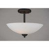 Maxim Lighting Taylor 2 - Light Semi-Flush Mount in  Textured Black - 4 of 4
