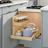 LunaLulinlk Under Sink Organizers and Storage 22½" W x 21" D, Adjustable Pull Out Cabinet organizer - 3 of 4