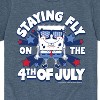 Boys' - SpongeBob SquarePants - Fly on the 4th of July Short Sleeve Graphic T-Shirt - 2 of 4
