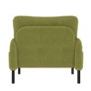 CAVINAS Corduroy Accent Chair Comfy Living Room Chairs Modern Single Sofa Chair with Double Side Pockets for Living Room, Bedroom - 3 of 4