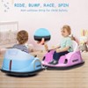 12V Kids Ride on Bumper Car, Battery Powered Bumper Car with Remote Control, 1.5+ Years Baby Electric Bumping - 4 of 4