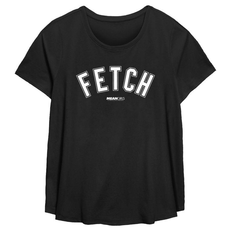 Women's Mean Girls Collegiate Fetch T-Shirt, 1 of 4