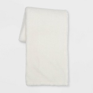Sherpa Throw Blanket Cream - Room Essentials , Ivory