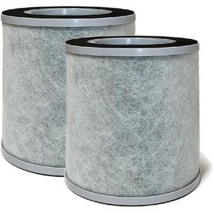 Nispira 3-in-1 True HEPA Activated Carbon Filter Replacement Compatible with Elechomes Air Purifier EPI236/ EP1236, 2 Packs - 1 of 4
