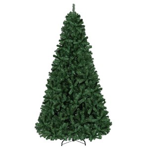 Yaheetech 4.5Ft/6Ft/7.5Ft/9Ft Hinged Spruce Artificial Christmas Tree Holiday Decoration with PVC Tips - 1 of 4