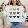 Simply Sage Market Women's Graphic Sweatshirt Melanin Hearts - 2 of 3