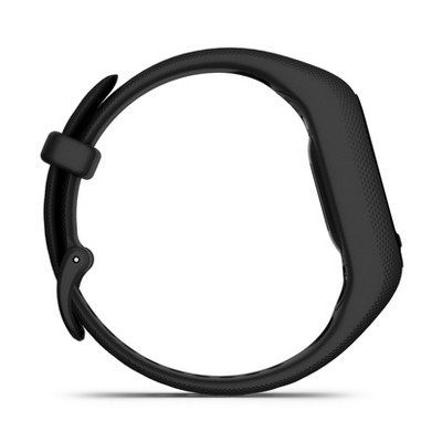 Large Black Silicone Fitness Tracker with GPS and Sleep Tracker