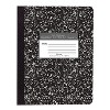 Roaring Spring Paper Products Composition Book, Unruled, 50 Sheets, 9.75" x 7.5" , Black Marble, Pack of 12 - 2 of 3