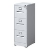 NicBex 2 Drawer Narrow File Cabinet with Lock,Office Cabinet with Grooved Handles,Modern Storage Cabinet,Filing Cabinet for Home Office - 2 of 4