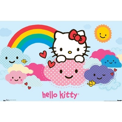 Trends International Hello Kitty - Clouds Unframed Wall Poster Prints :  Target