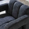 LOVMOR 31.10" Wide Boucle Upholstered Accent Chair - 3 of 4