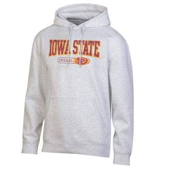 NCAA Iowa State Cyclones Gray Fleece Hooded Sweatshirt