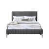 Meridian Furniture,Gallo Vegan Leather Bed - 2 of 4