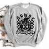 Simply Sage Market Women's Graphic Sweatshirt Howdy Pumpkin Checkered - 3 of 4