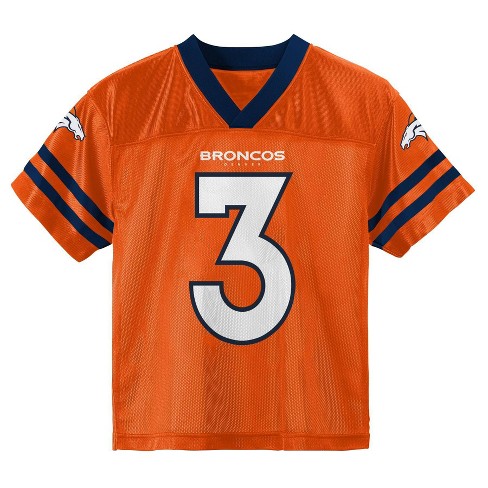 Women's Denver Broncos Russell Wilson Nike Orange Game Jersey