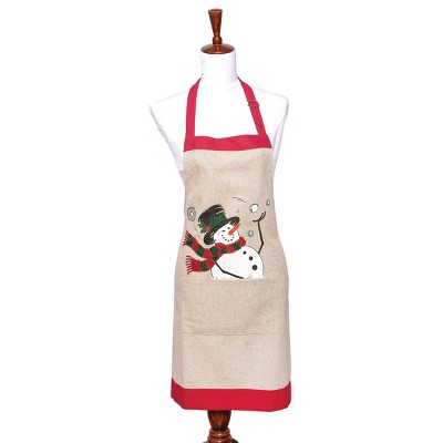 C&F Home Snowman Ball Apron