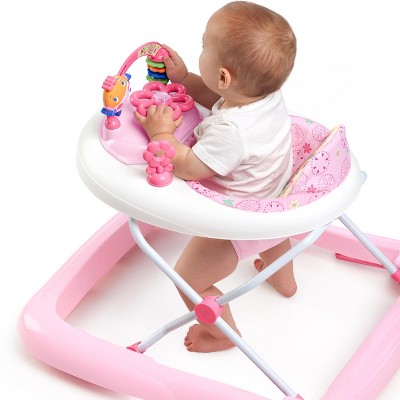 Bright Starts Pretty in Pink Walk-A-Bout Baby Walker - JuneBerry Delight