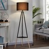 50 in. Black 1-Light Tripod Floor Lamp - 2 of 4