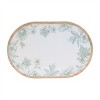 Wood Mushroom and Floral Print Tray (Set of 2) - 3 of 3