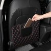 TruAIR Car Kick Mats with Storage (2-Pack, Red) - 4 of 4