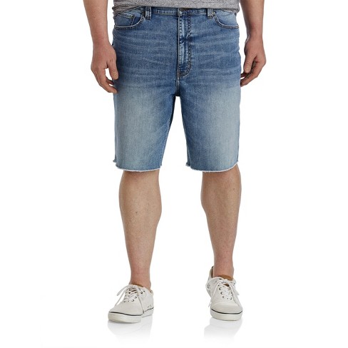 True Nation Athletic Fit Denim Shorts - Men's Big And Tall Faded Wash 60 :  Target