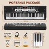 HONGGE Piano Keyboard for Beginner, 61 Key Electric Keyboard Piano with Keyboard Stand - 3 of 4