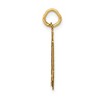 Black Bow Jewelry 14k Yellow Gold, Jersey Collection, Medium Number 44 Pendant - 2 of 4