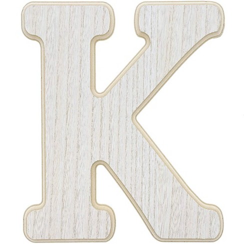 Genie Crafts Unfinished Wood 12 Inch Decorative Letters K Alphabet For Diy Crafts Home Wall Decor Target