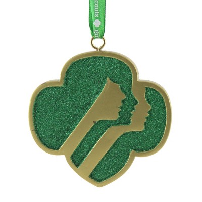 Holiday Ornament 3.25" Girl Scouts Of The Usa Profiles Christmas Non Profit  -  Tree Ornaments