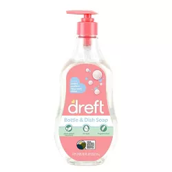 Dreft Bottle & Dish Soap Cleaner - 18 fl oz