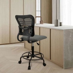 Best Standing Desk Chair, Adjustable Desk Chair, Ergonomic Tall Office Chair Standing Desk Chair, Ergonomic High Back Office Chair-The Pop Home - 1 of 4