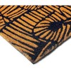 Juvale Boho Themed Leaf Coir Door Mat Welcome Doormat Indoor Outdoor Nonslip Front Rugs 17"x30" - 4 of 4