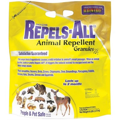 Bonide Repels-All Animal Repellent, Granules, 6lbs