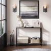 Whizmax 2 Tier Entryway Table, Console Tables with Storage, Sofa Table with Adjustable Shelf for Entryway, Living Room, Hallway, Bedroom - 2 of 4